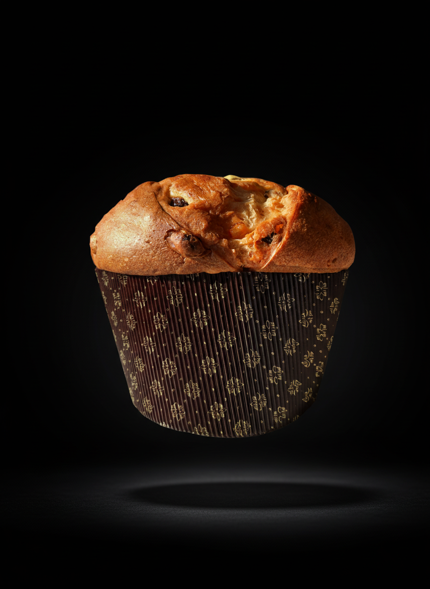 Panettone classico artigianale cotto in forno a legna - C'e Pizza per Te